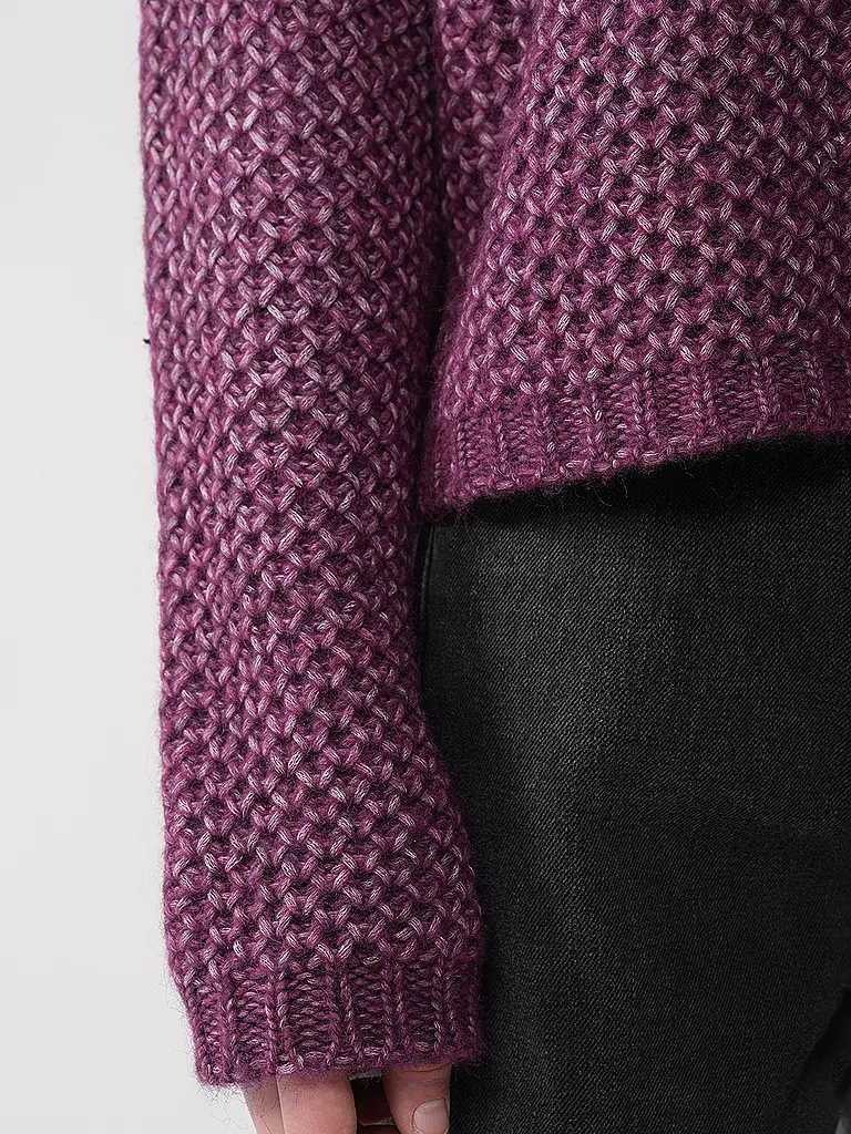 HUGO | Rollkragenpullover SAFINEYNNY  | beere