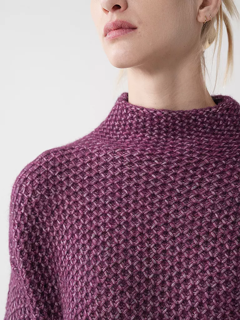 HUGO | Rollkragenpullover SAFINEYNNY  | beere