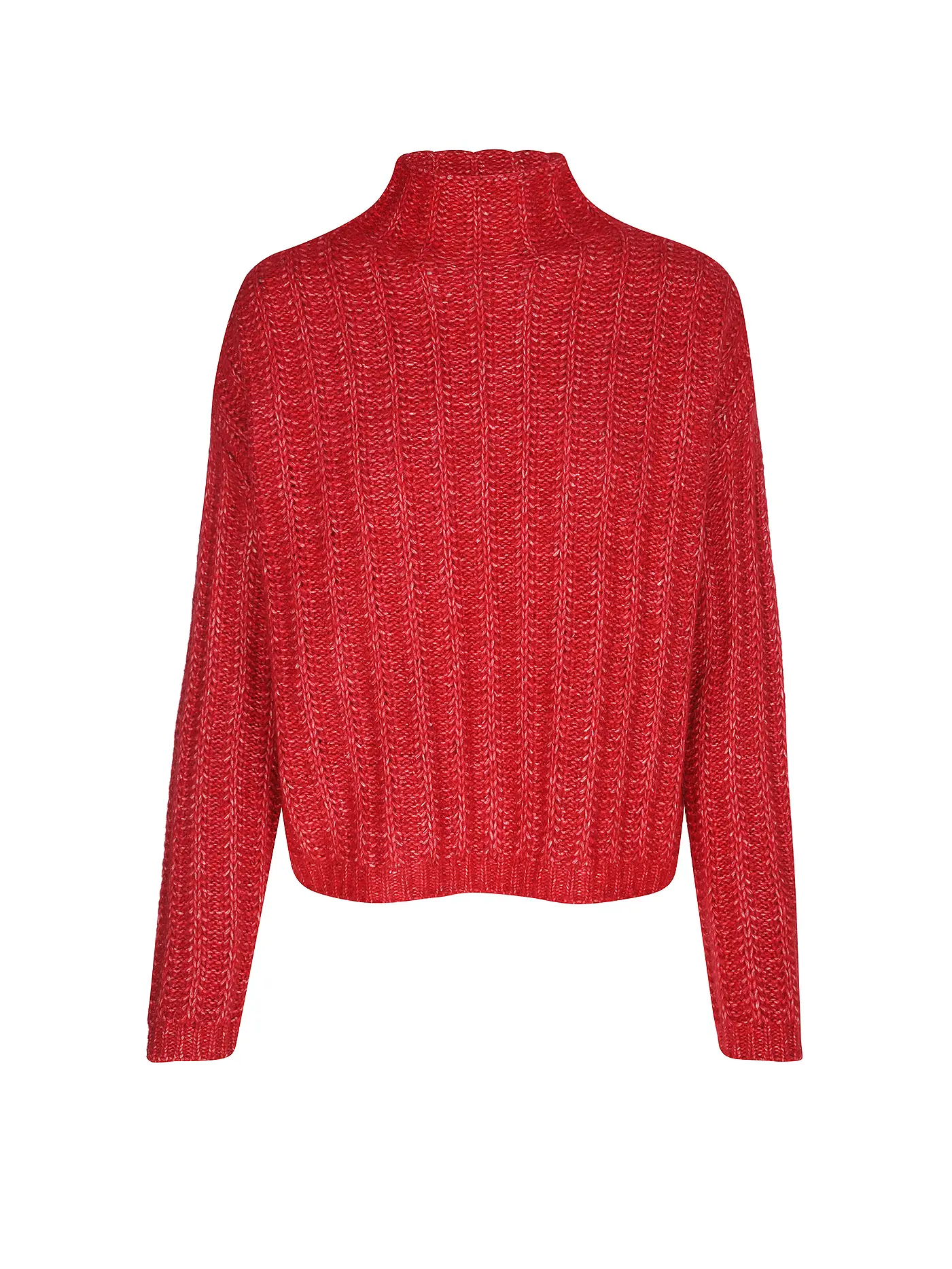 HUGO | Rollkragenpullover SAFINEYNY | rot