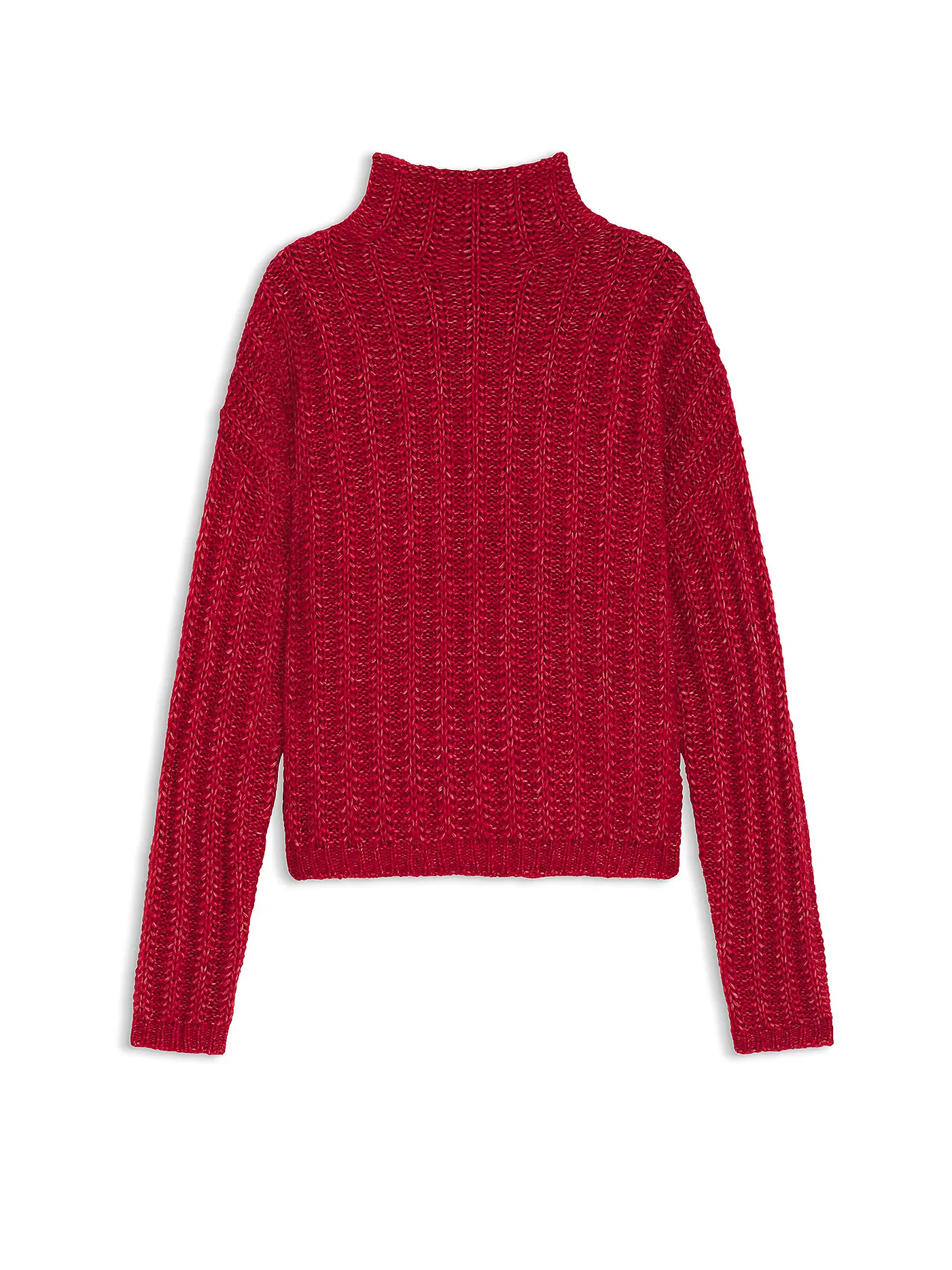 HUGO | Rollkragenpullover SAFINEYNY | rot