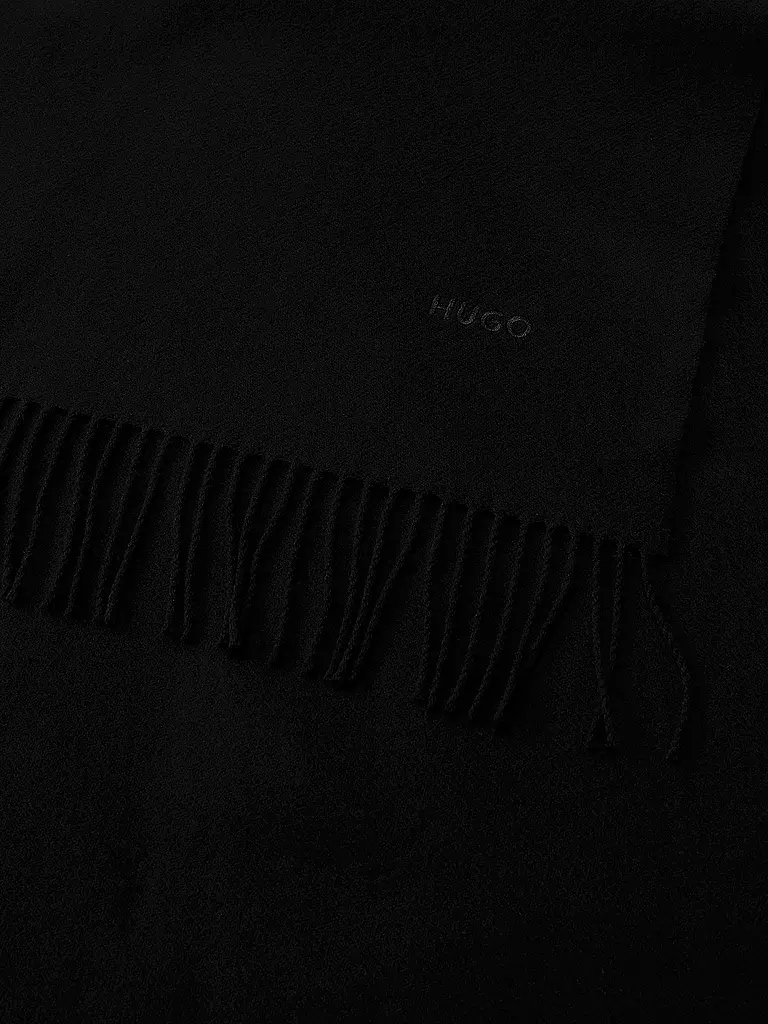 HUGO | Schal | schwarz