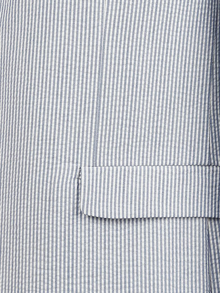 HUGO | Seersucker Sakko Extra Slim Fit Aero | blau