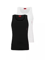 HUGO | Shirt 2er Pkg. open miscellaneous | schwarz