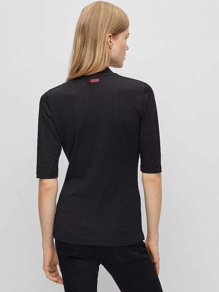 HUGO | Shirt DASIRI | schwarz
