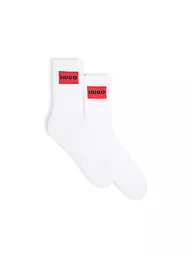 HUGO | Socken 2er Pkg white  | weiss
