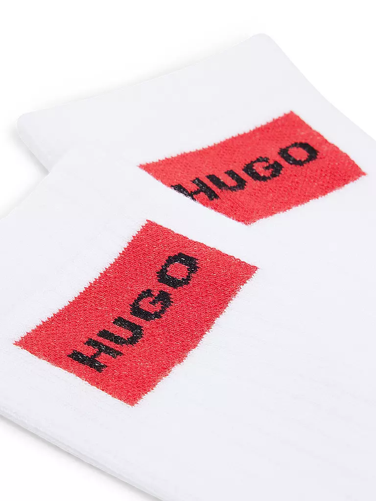 HUGO | Socken 2er Pkg white | weiss