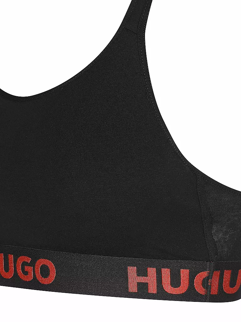 HUGO | Sport Bustier | schwarz