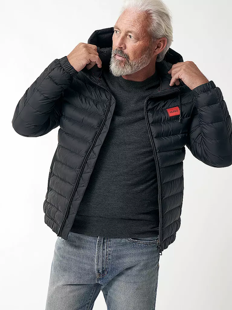 HUGO | Steppjacke Balin | schwarz