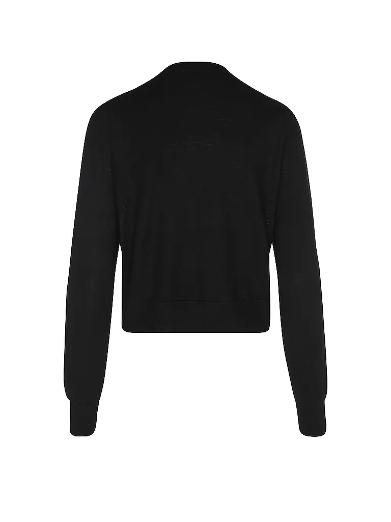 HUGO | Strickjacke SFABRI | schwarz