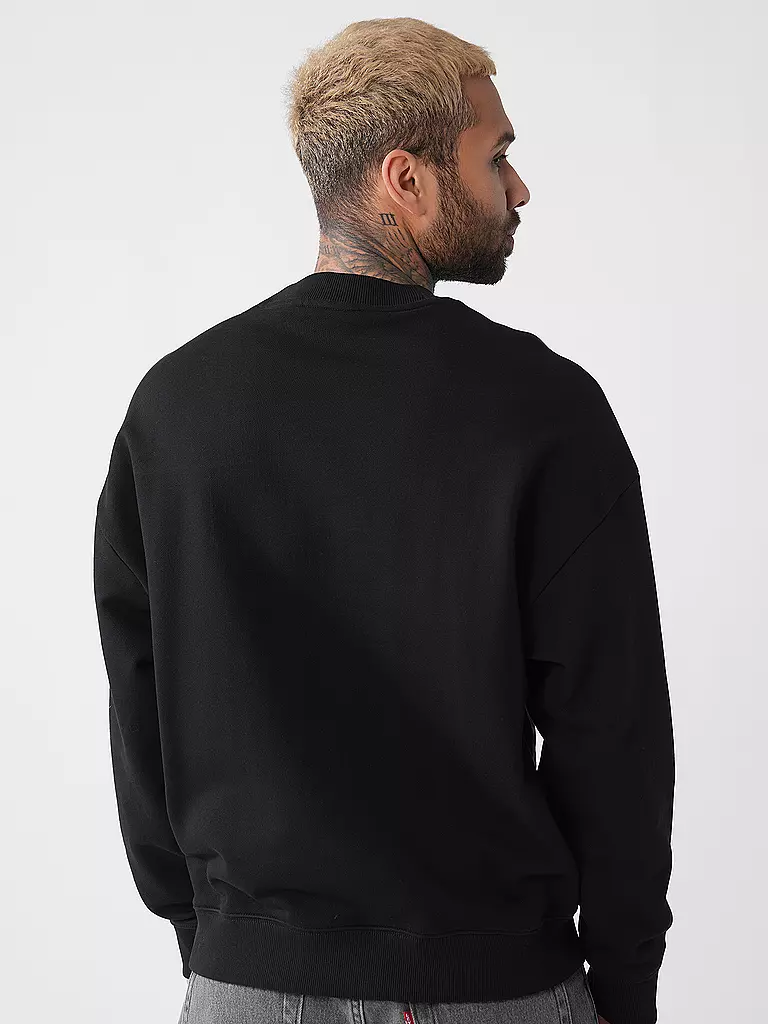 HUGO | Sweater NOIDERYOS | schwarz