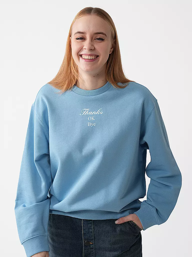 HUGO | Sweater | hellblau