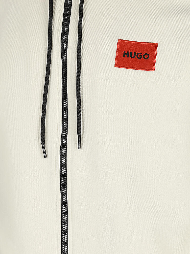 HUGO | Sweatjacke DAPLE | creme