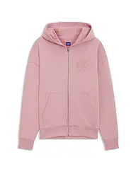 HUGO | Sweatjacke DOA_B_3  | Rosa