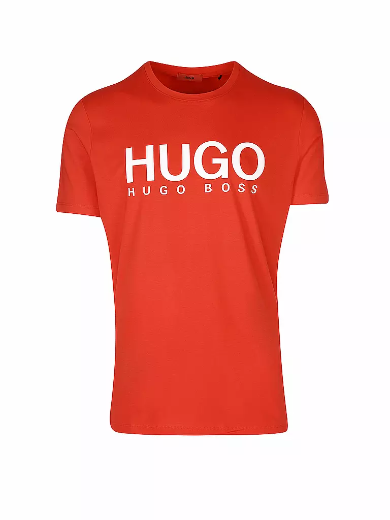 HUGO | T Shirt  | rot