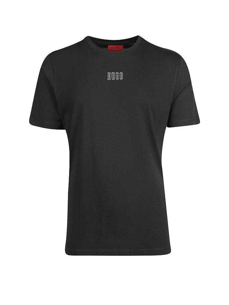 HUGO | T Shirt Durned203 | schwarz