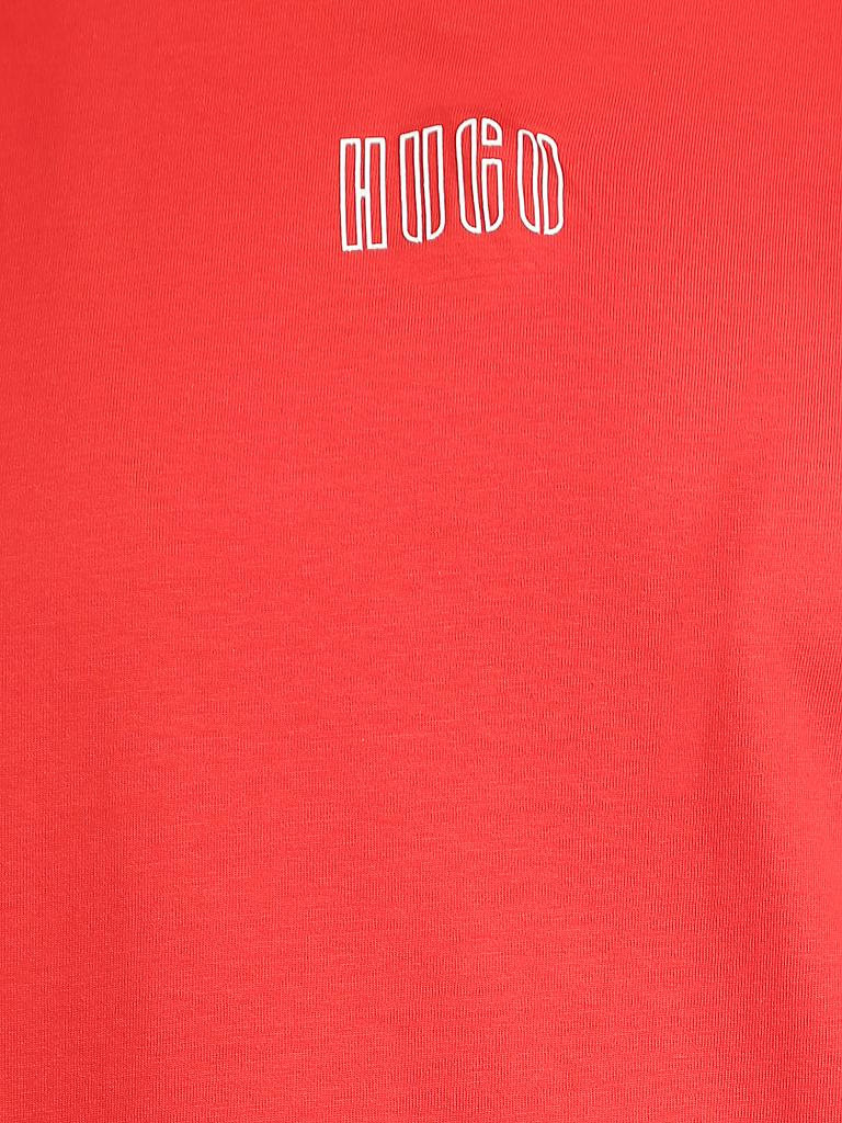 HUGO | T Shirt Durned203 | rot