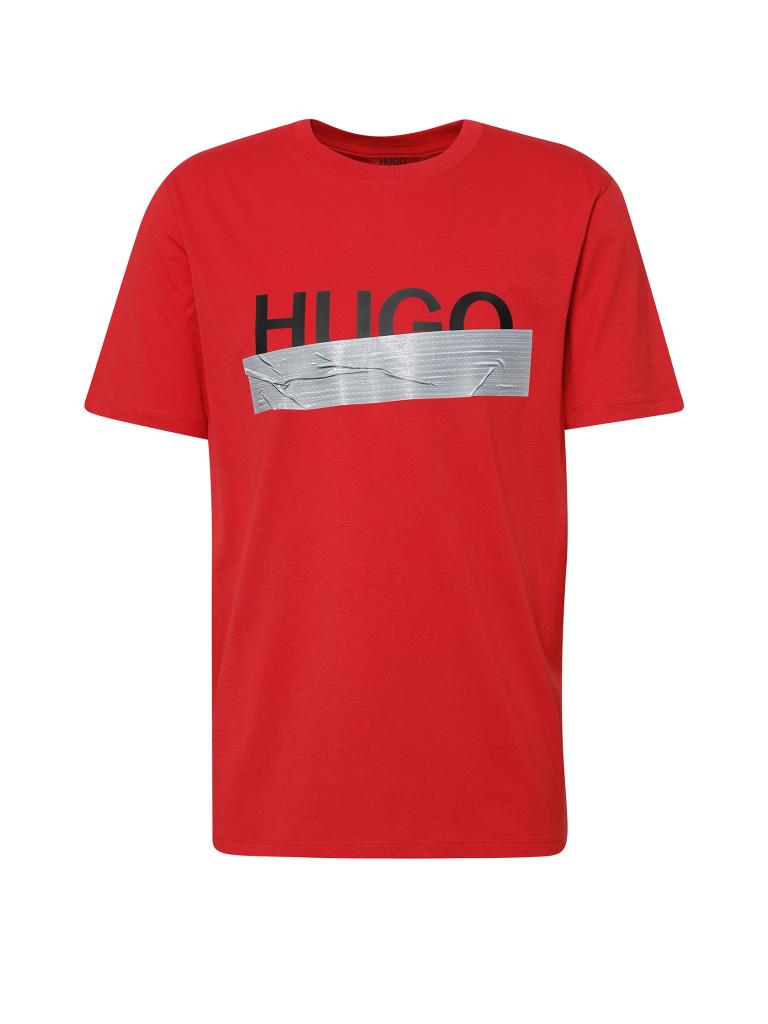 HUGO | T-Shirt " Dicagolina " | rot