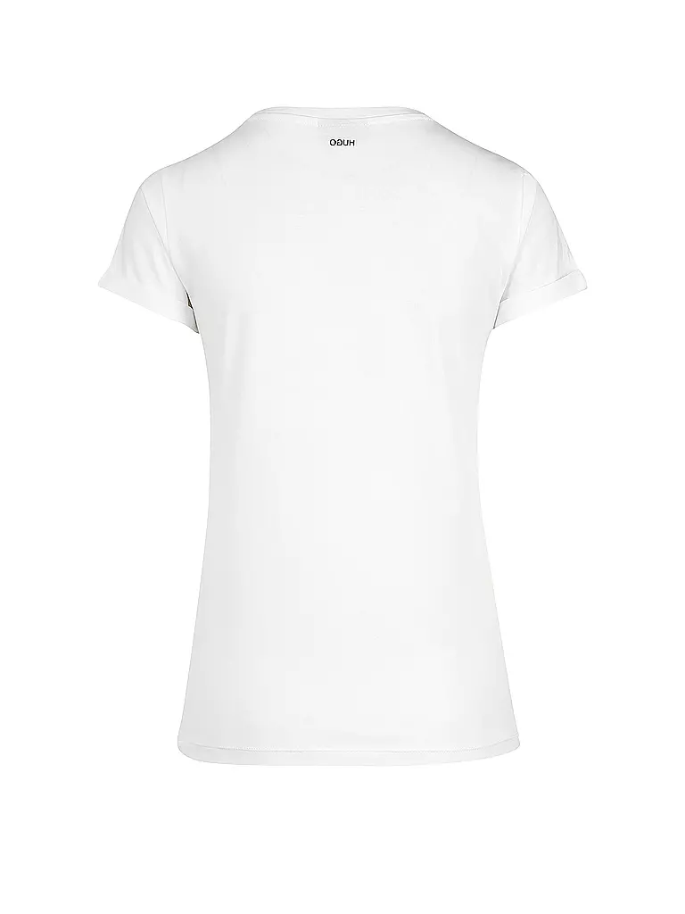 HUGO | T-Shirt  | weiss