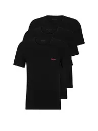 HUGO | T-Shirt 3er Pkg. TRIPLET | schwarz