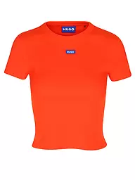 HUGO | T-Shirt Cropped Fit | orange
