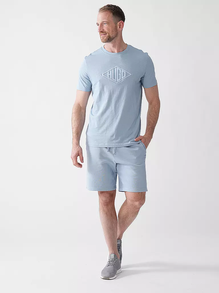 HUGO | T-Shirt DALENDI | hellblau