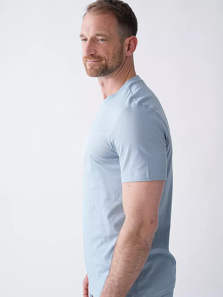 HUGO | T-Shirt DALENDI | hellblau