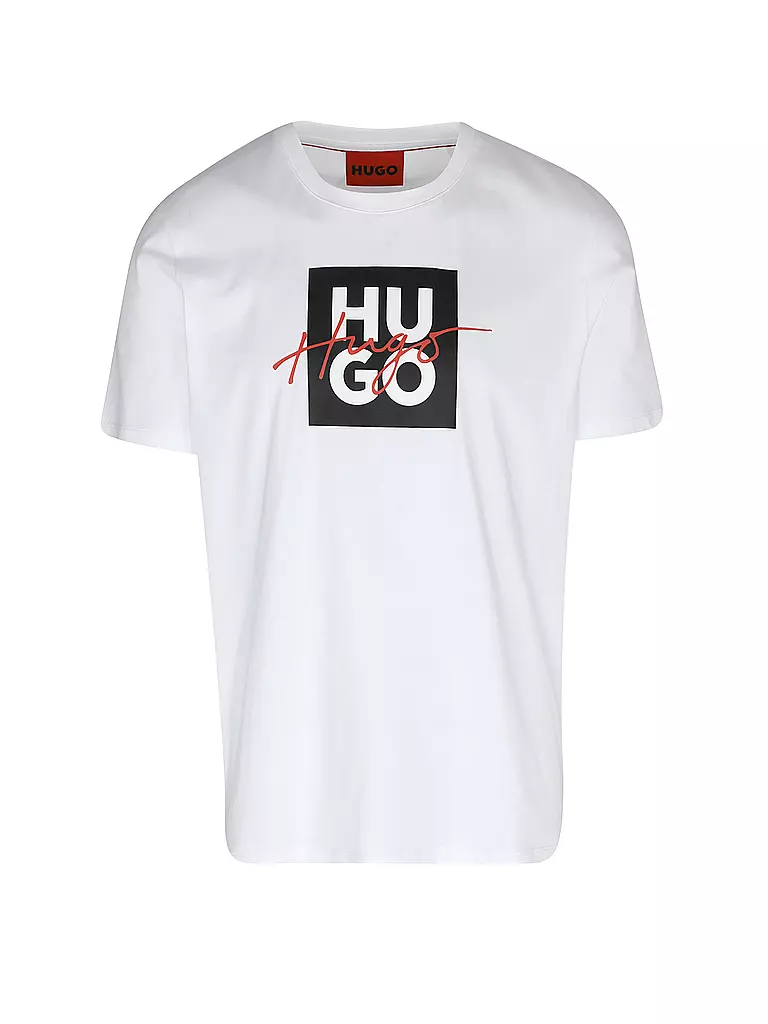 HUGO | T-Shirt DALPACA | weiss