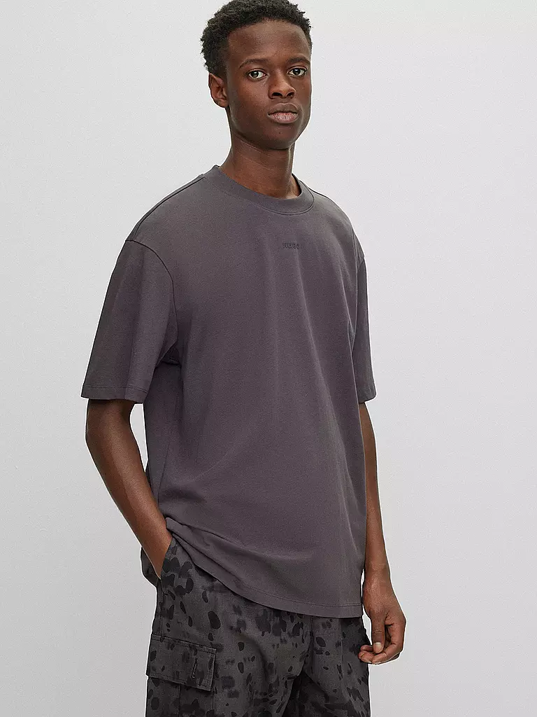 HUGO | T-Shirt DAPOLINO | grau