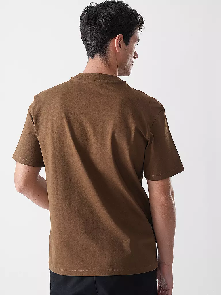 HUGO | T-Shirt DAPOLINO | braun