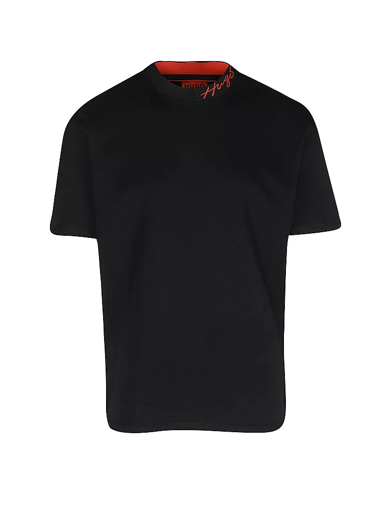 HUGO | T-Shirt DEMMING | schwarz