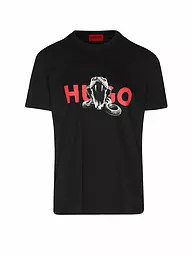 HUGO | T-Shirt DEYLADEC | Schwarz