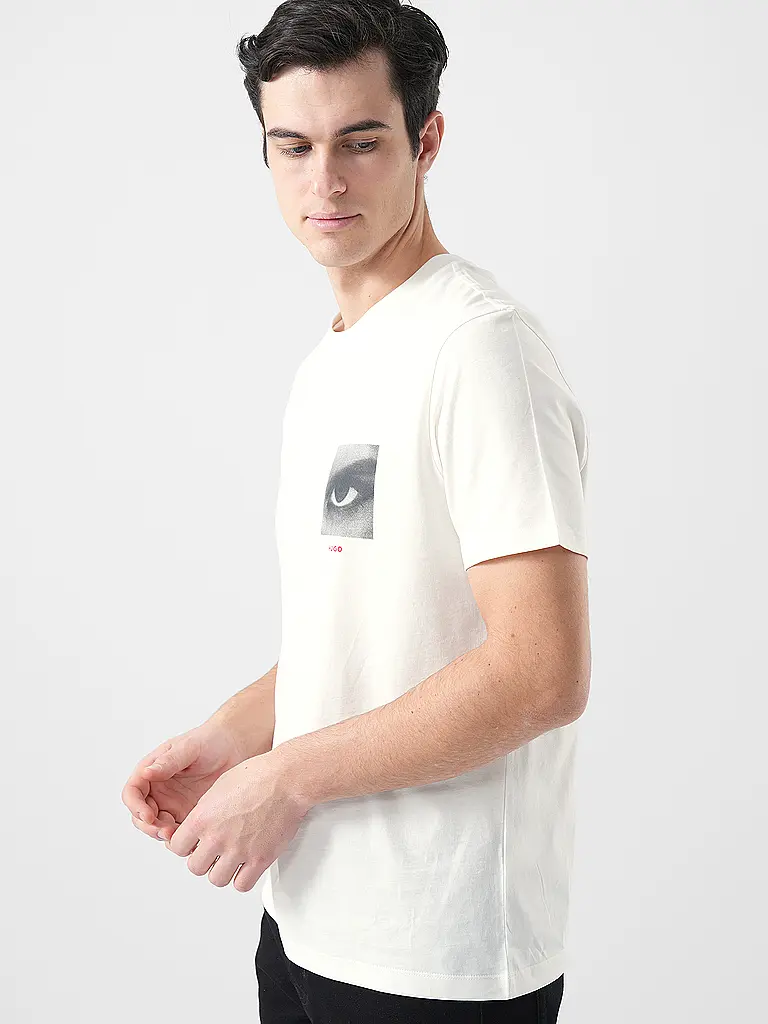 HUGO | T-Shirt DEYSS  | Weiss