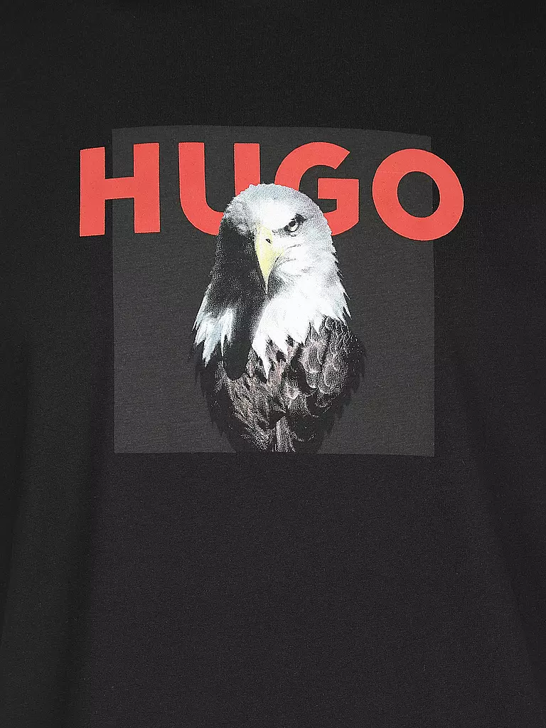 HUGO | T-Shirt DHYNX ALDER | schwarz