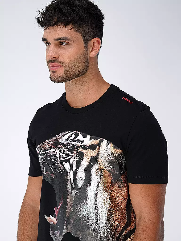 HUGO | T-Shirt DIGRE | schwarz