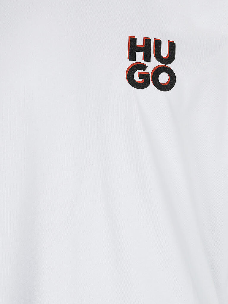 HUGO | T-Shirt DIMENTO | weiss