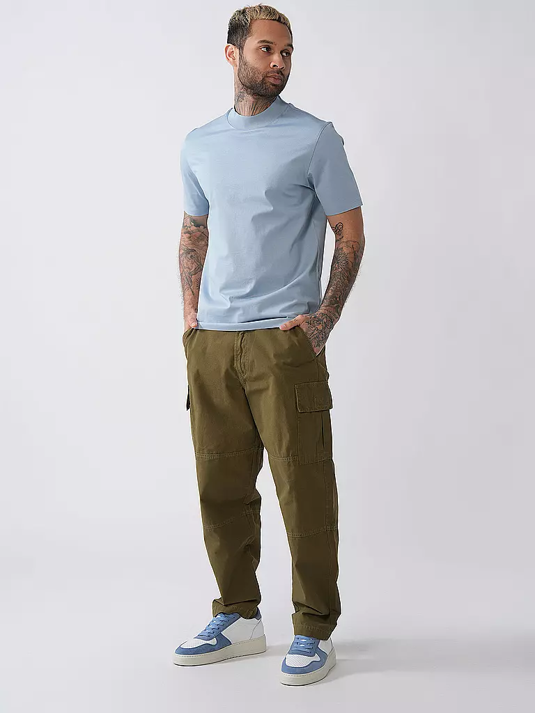 HUGO | T-Shirt DIMERSOM | hellblau
