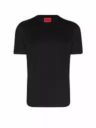 HUGO | T-Shirt DIMERSTEE | schwarz