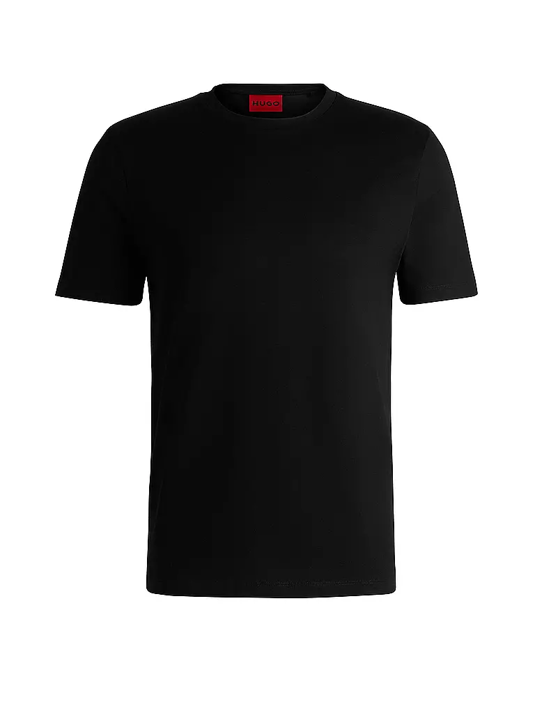 HUGO | T-Shirt DIMERSTEE | schwarz