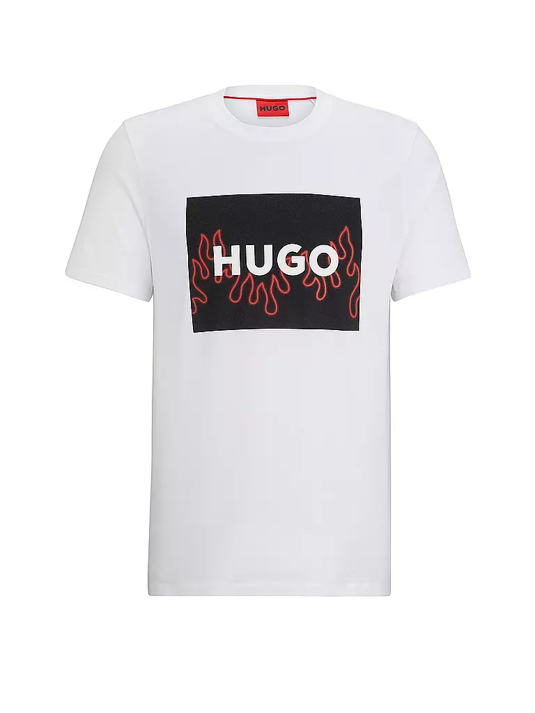 HUGO | T-Shirt DULIVE_U241 | weiss