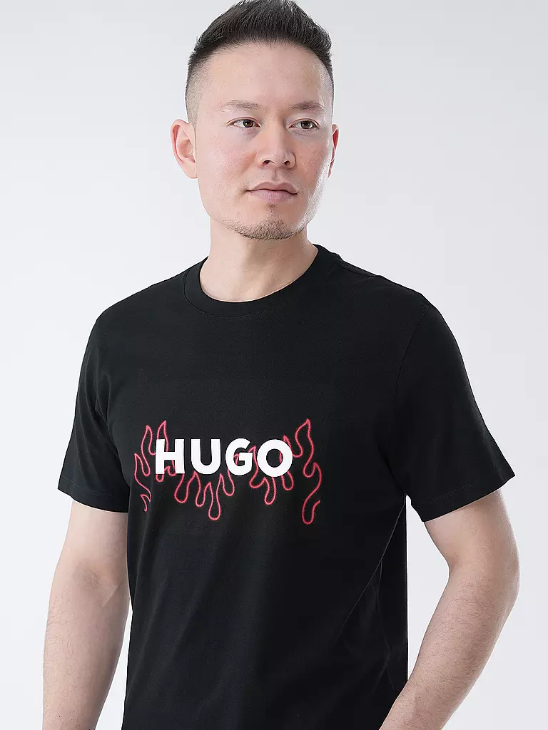 HUGO | T-Shirt DULIVE_U241 | schwarz