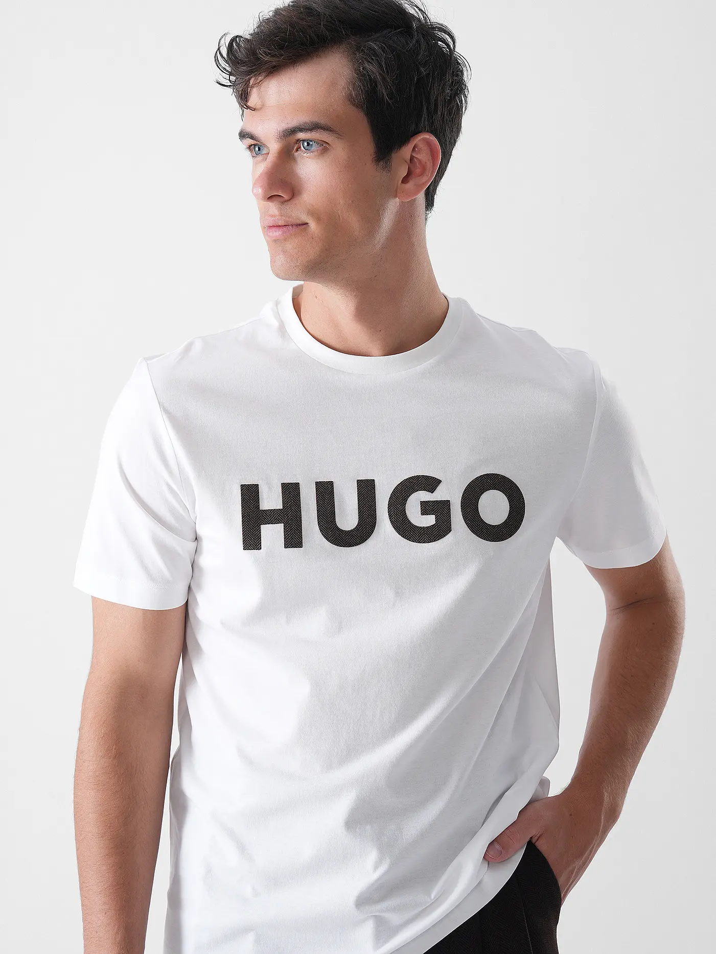 HUGO | T-Shirt DULIVIO | creme