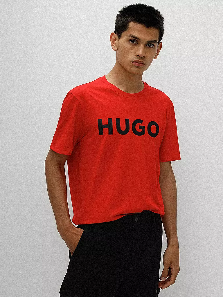 HUGO | T-Shirt DULIVIO | rot