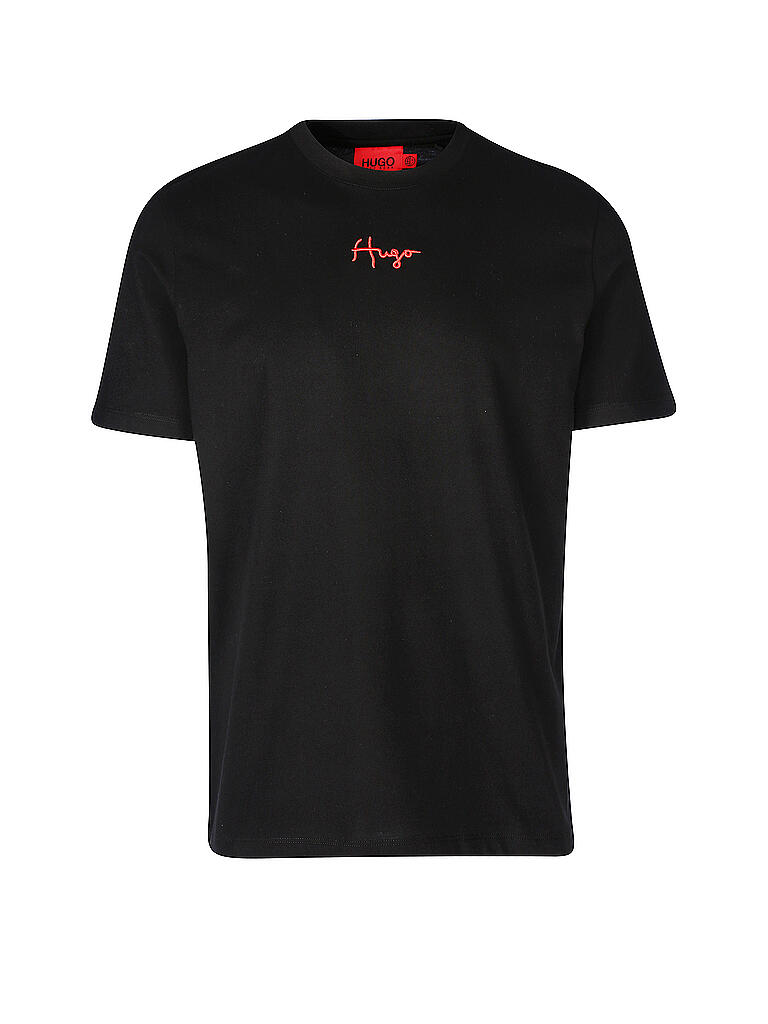 HUGO | T-Shirt Durned214 | schwarz
