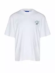 HUGO | T-Shirt NAGULOP | weiss
