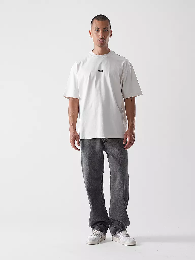 HUGO | T-Shirt NALONO | weiss