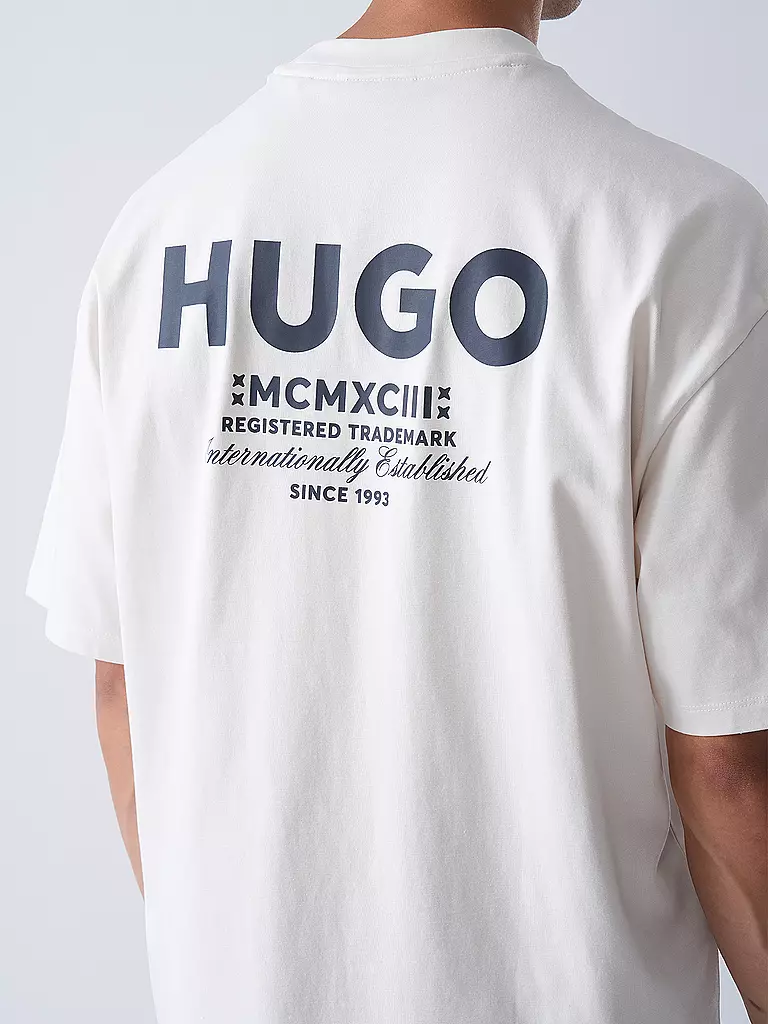 HUGO | T-Shirt NALONO | hellblau