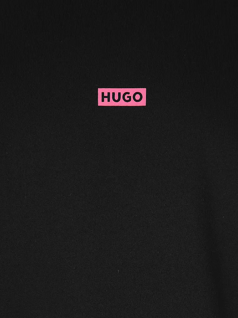 HUGO | T-Shirt NALONO | schwarz