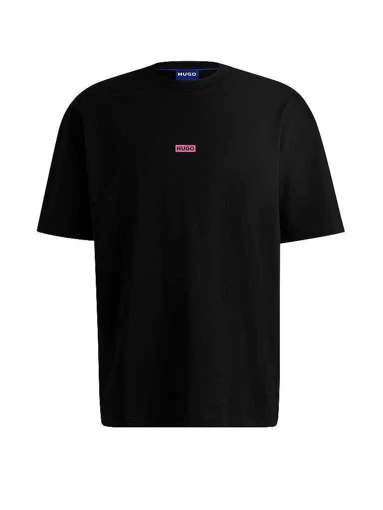 HUGO | T-Shirt NALONO | schwarz