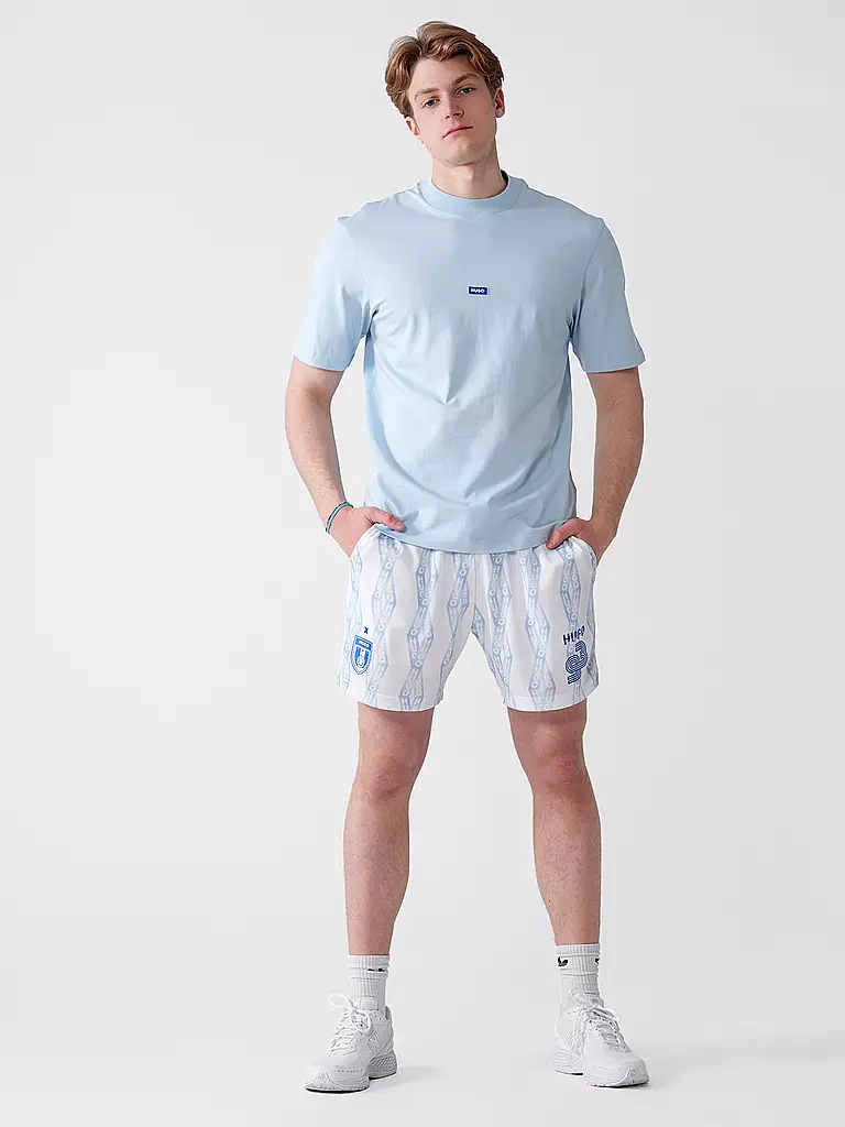 HUGO | T-Shirt NIEROS | hellblau