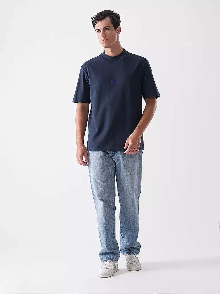 HUGO | T-Shirt NIEROS | dunkelblau